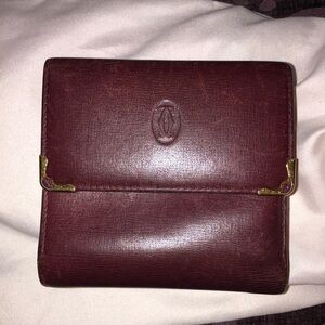 Cartier Kisslock Compact Wallet